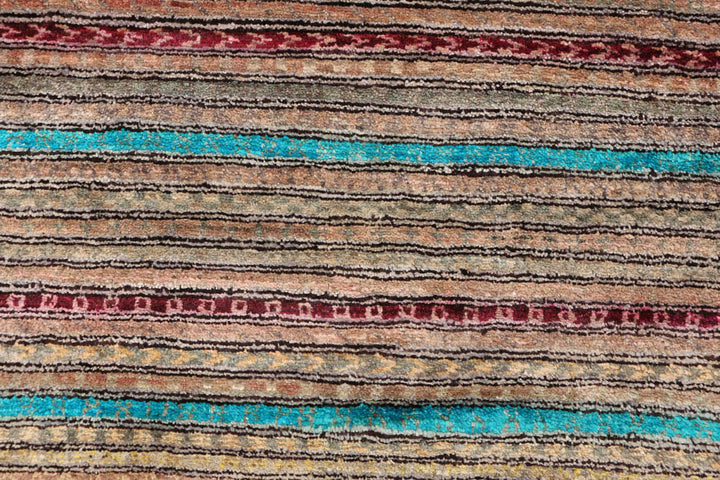 Multi Colored Gabbeh 5' 2 x 6' 8 - No. 48370 - ALRUG Rug Store
