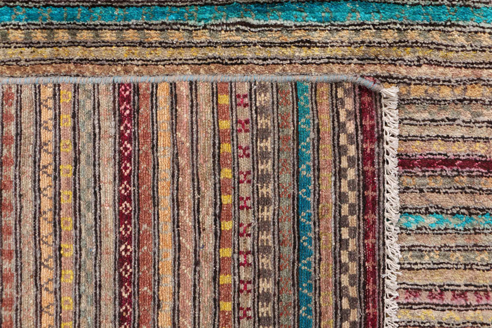 Multi Colored Gabbeh 5' 2 x 6' 8 - No. 48370 - ALRUG Rug Store