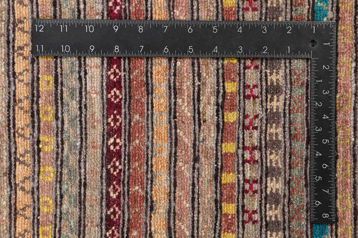 Multi Colored Gabbeh 5' 2 x 6' 8 - No. 48370 - ALRUG Rug Store