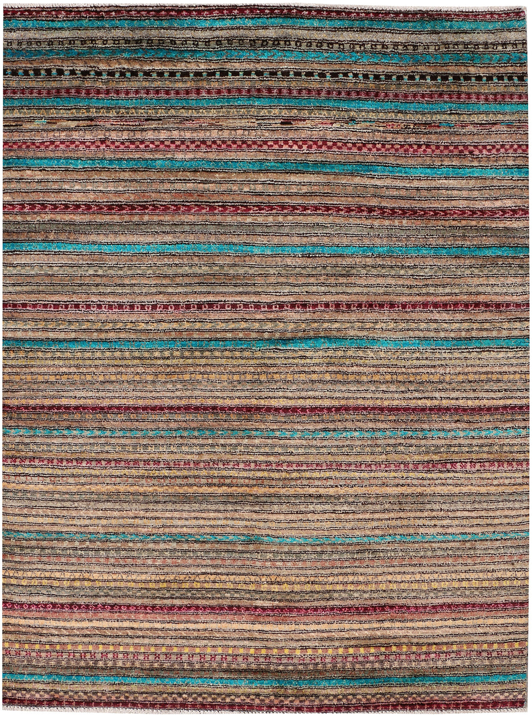 Multi Colored Gabbeh 5' 2 x 6' 8 - No. 48370 - ALRUG Rug Store