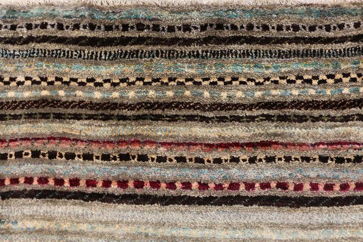 Multi Colored Gabbeh 5' 1 x 7' - No. 48372 - ALRUG Rug Store