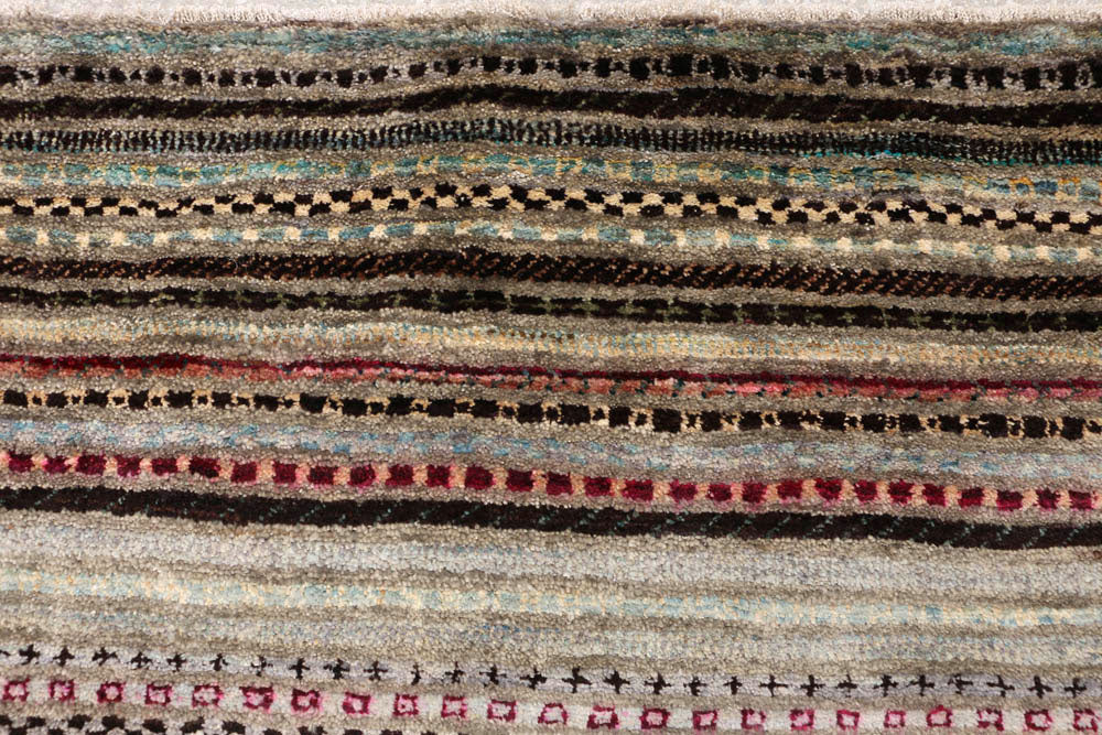 Multi Colored Gabbeh 5' 1 x 7' - No. 48372 - ALRUG Rug Store