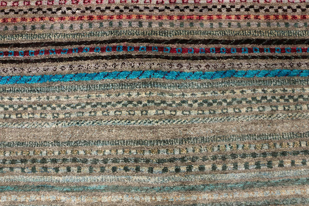 Multi Colored Gabbeh 5' 1 x 7' - No. 48372 - ALRUG Rug Store
