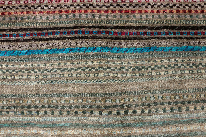 Multi Colored Gabbeh 5' 1 x 7' - No. 48372 - ALRUG Rug Store