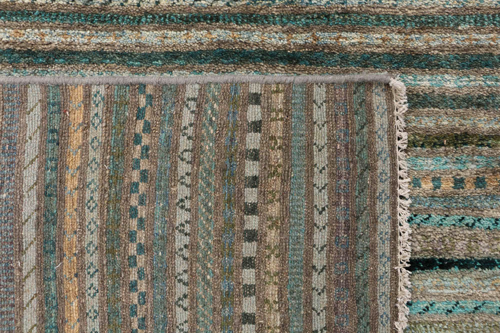 Multi Colored Gabbeh 5' 1 x 7' - No. 48372 - ALRUG Rug Store