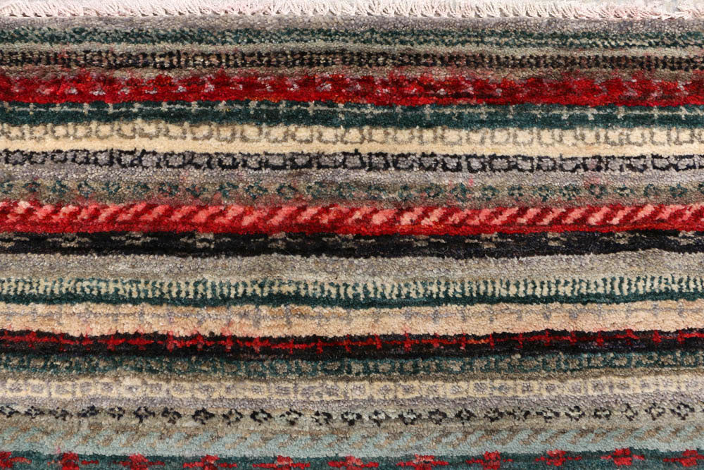 Multi Colored Gabbeh 5' 2 x 7' - No. 48378 - ALRUG Rug Store