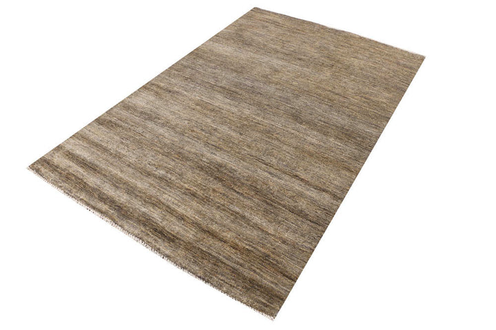 Grey Gabbeh 4' 1 x 6' 4 - No. 48379 - ALRUG Rug Store