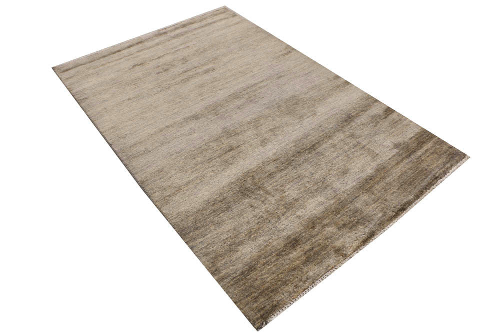 Grey Gabbeh 4' 1 x 6' 4 - No. 48379 - ALRUG Rug Store