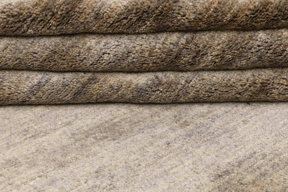 Grey Gabbeh 4' 1 x 6' 4 - No. 48379 - ALRUG Rug Store