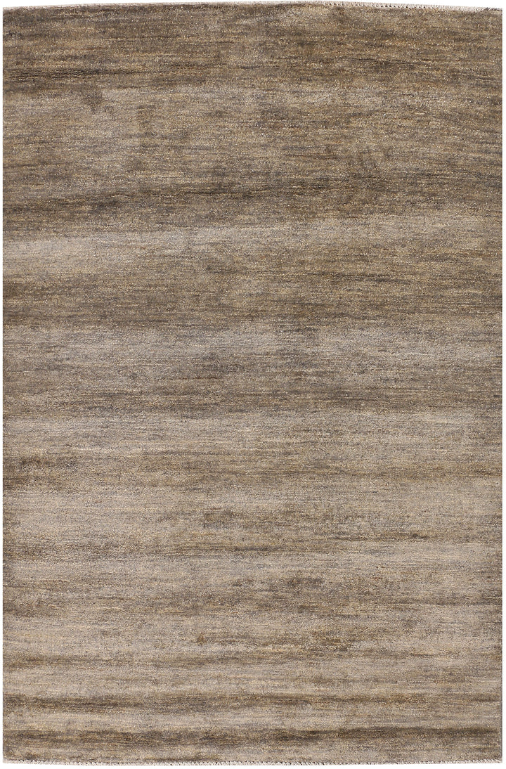 Grey Gabbeh 4' 1 x 6' 4 - No. 48379 - ALRUG Rug Store