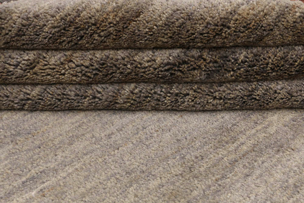 Grey Gabbeh 5' 8 x 7' 11 - No. 48383 - ALRUG Rug Store