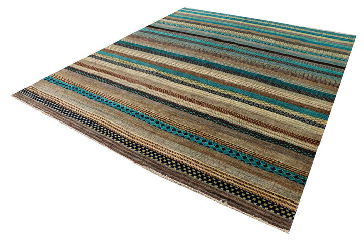Multi Colored Gabbeh 8' 2 x 9' 10 - No. 48384 - ALRUG Rug Store