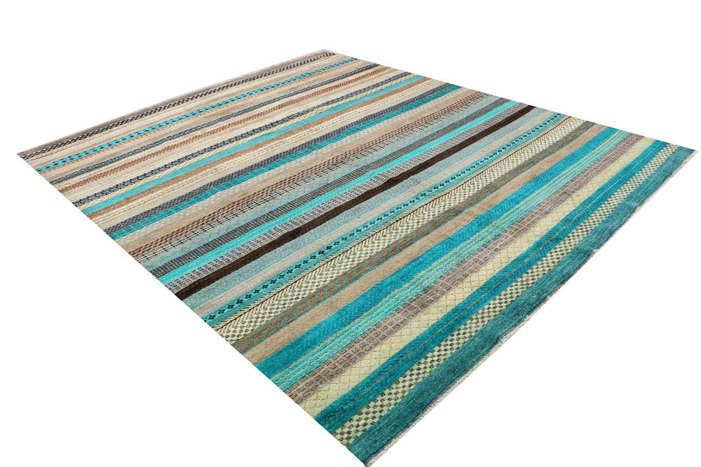 Multi Colored Gabbeh 8' 2 x 9' 10 - No. 48384 - ALRUG Rug Store