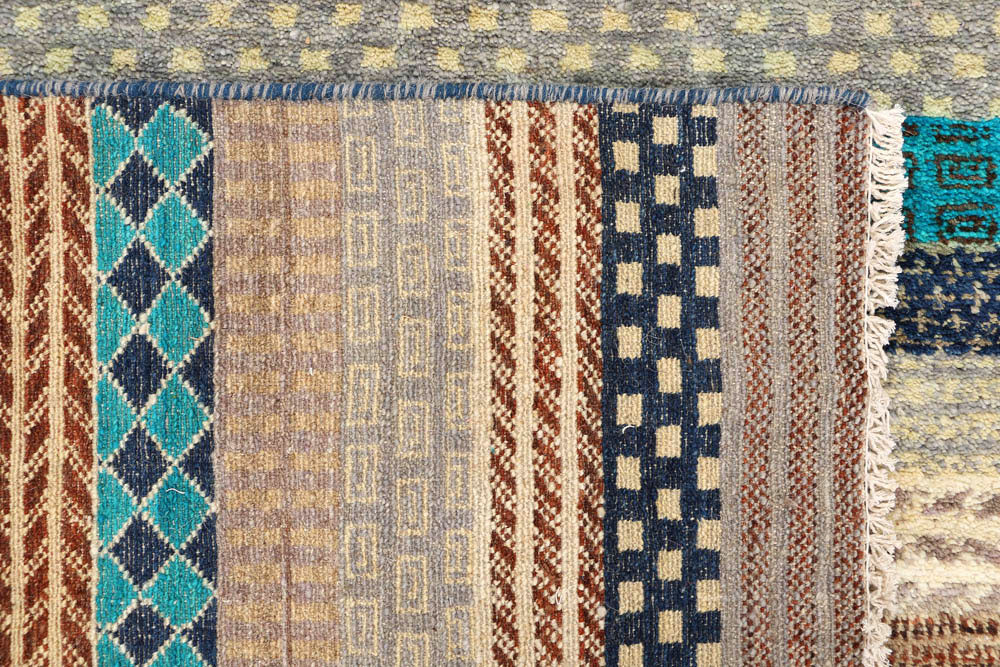 Multi Colored Gabbeh 8' 2 x 9' 10 - No. 48384 - ALRUG Rug Store