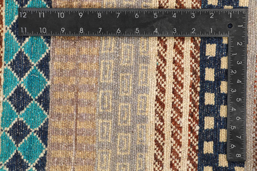 Multi Colored Gabbeh 8' 2 x 9' 10 - No. 48384 - ALRUG Rug Store