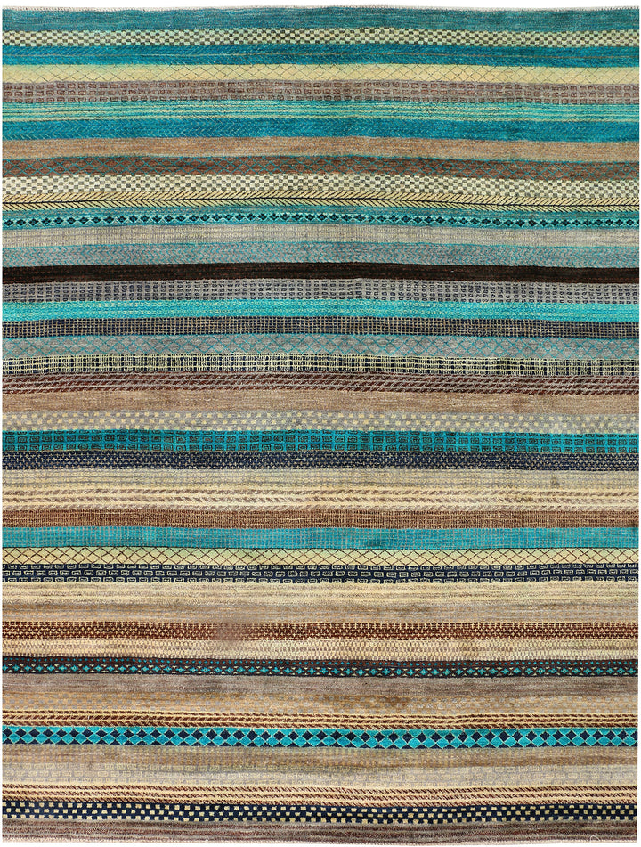Multi Colored Gabbeh 8' 2 x 9' 10 - No. 48384 - ALRUG Rug Store