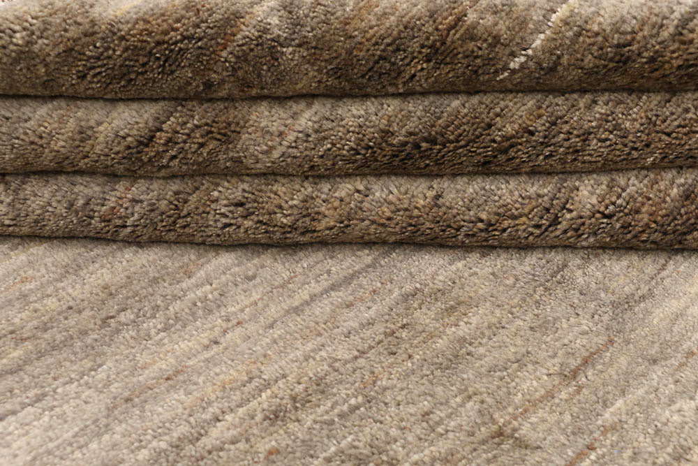 Grey Gabbeh 6' 9 x 8' - No. 48385 - ALRUG Rug Store