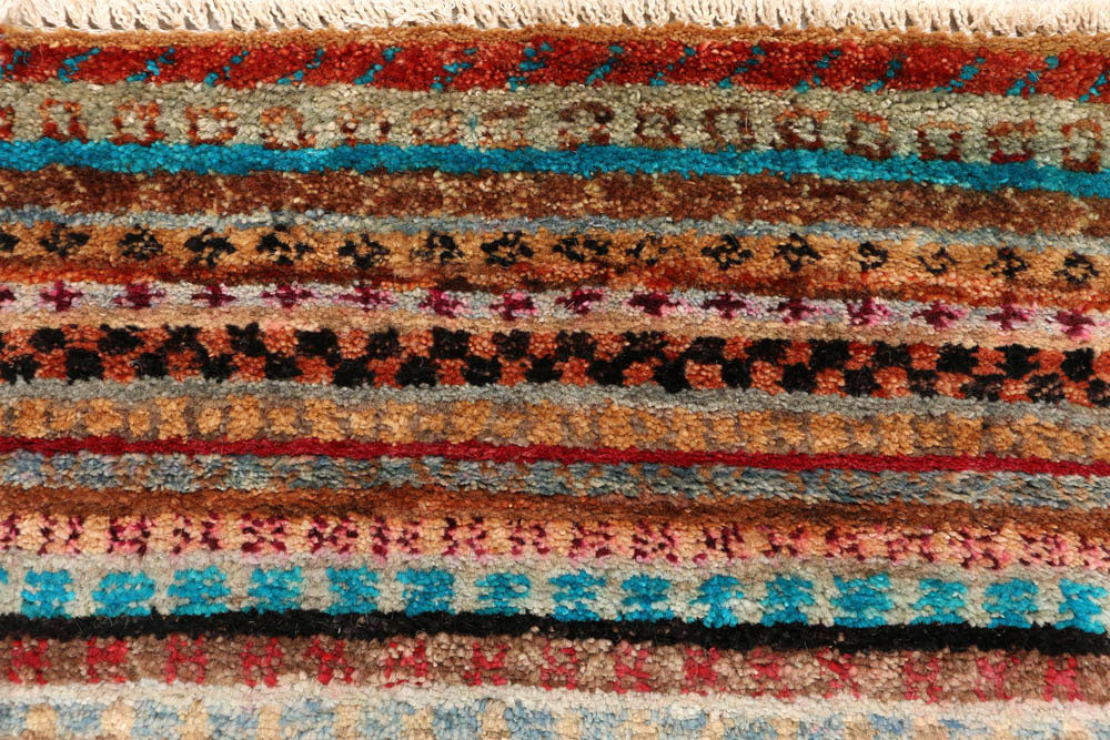 Multi Colored Gabbeh 2' 8 x 10' 2 - No. 48394 - ALRUG Rug Store