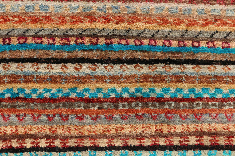 Multi Colored Gabbeh 2' 8 x 10' 2 - No. 48394 - ALRUG Rug Store
