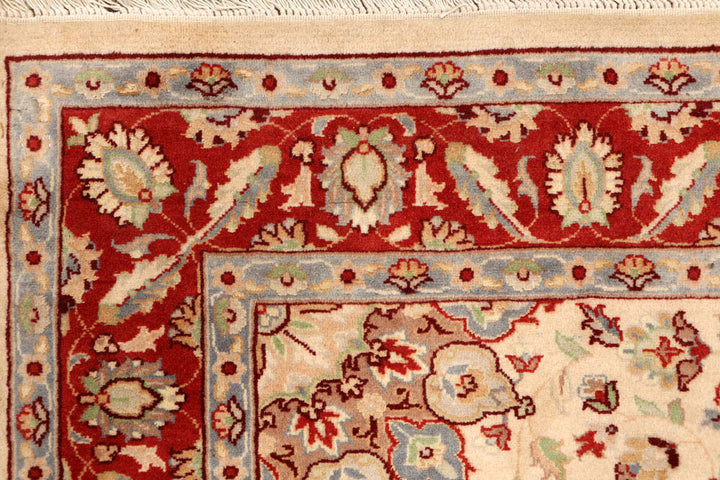 Wheat Kashan 3' 11 x 3' 11 - No. 48396 - ALRUG Rug Store