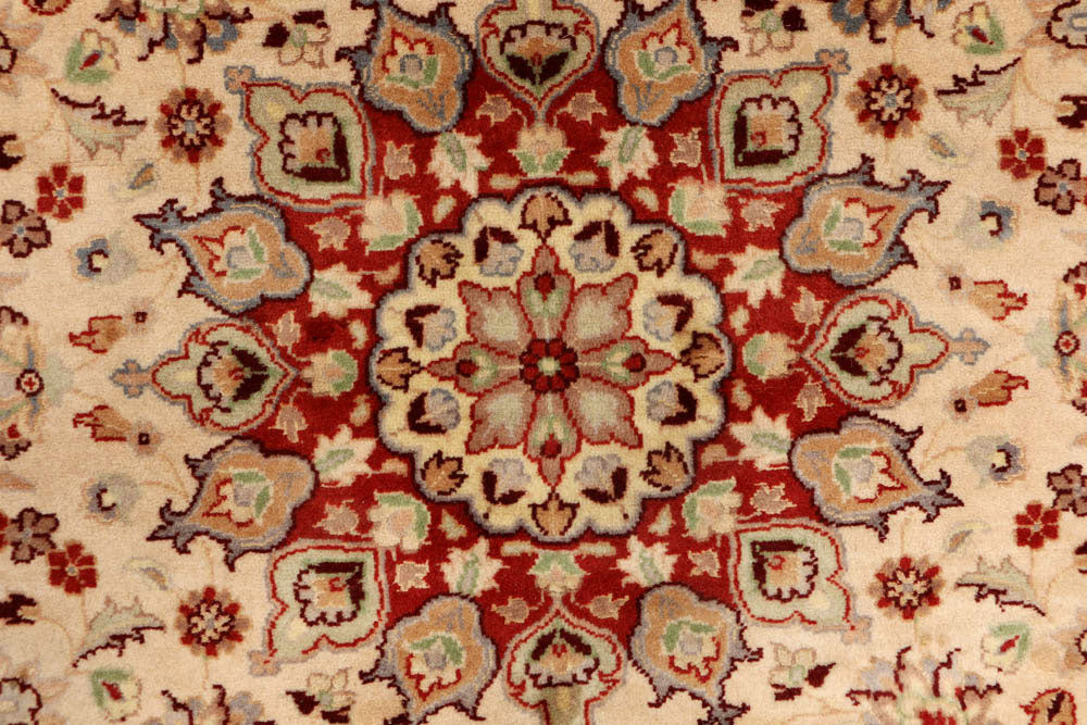 Wheat Kashan 3' 11 x 3' 11 - No. 48396 - ALRUG Rug Store