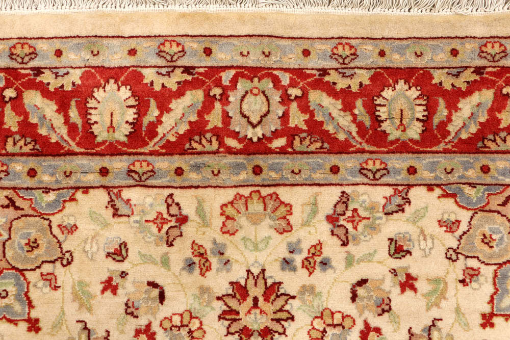 Wheat Kashan 4' 1 x 3' 11 - No. 48399 - ALRUG Rug Store