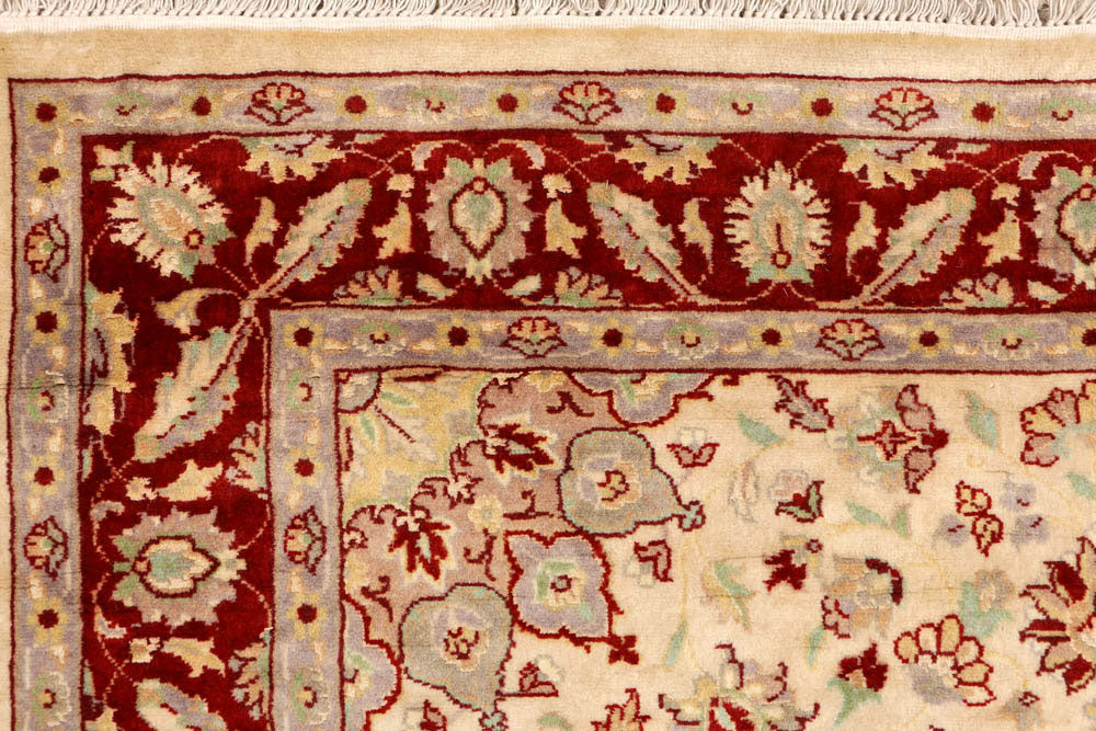 Wheat Kashan 4' 1 x 4' 1 - No. 48400 - ALRUG Rug Store