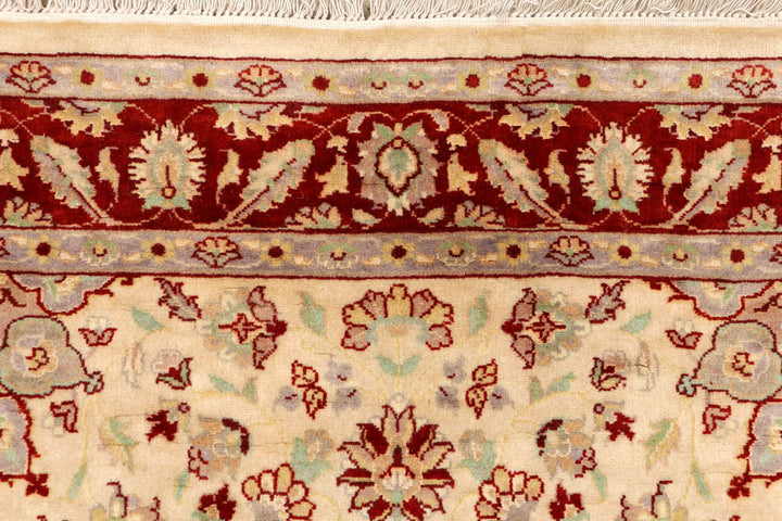 Wheat Kashan 4' 1 x 4' 1 - No. 48400 - ALRUG Rug Store