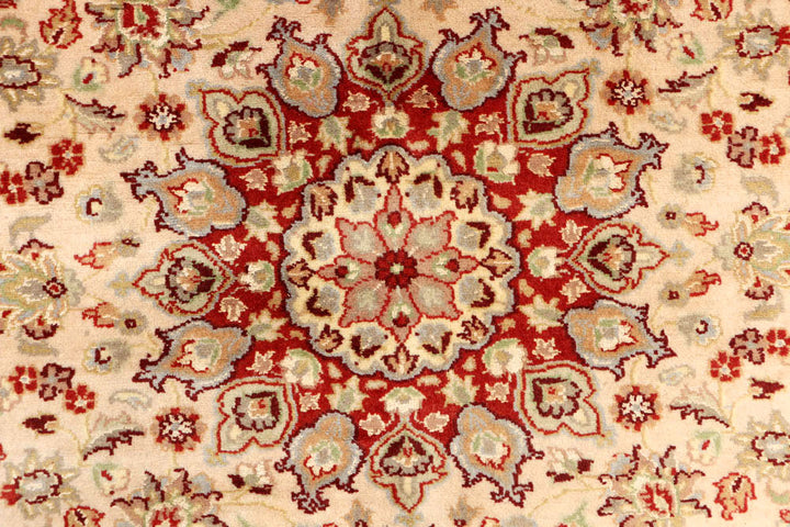Wheat Kashan 4' x 3' 10 - No. 48403 - ALRUG Rug Store