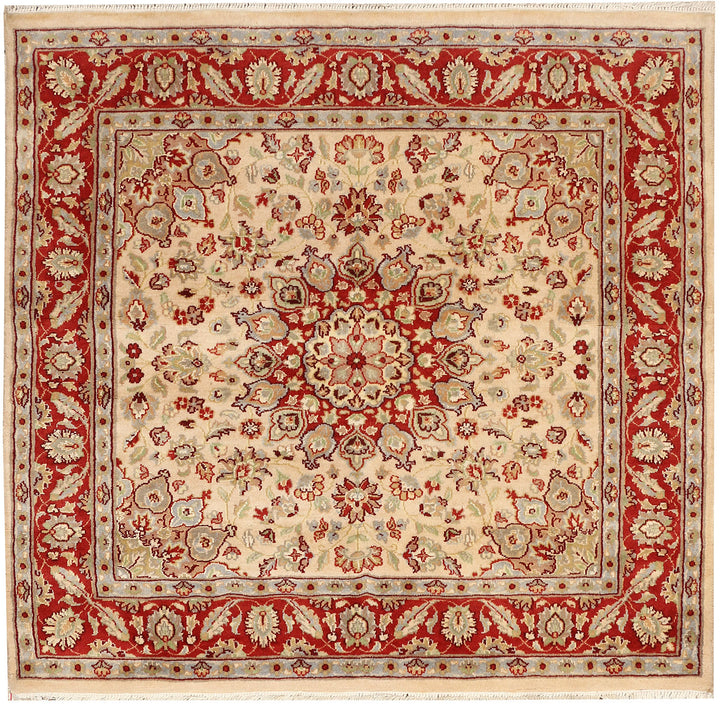 Wheat Kashan 4' x 3' 10 - No. 48403 - ALRUG Rug Store