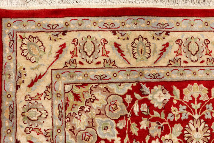 Firebrick Kashan 4' x 4' 2 - No. 48404 - ALRUG Rug Store