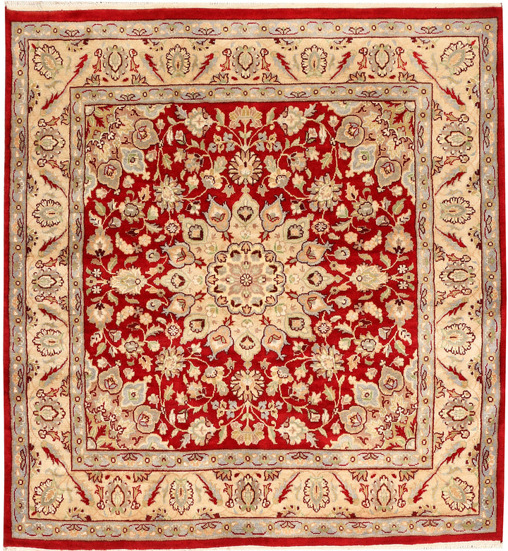 Firebrick Kashan 4' x 4' 2 - No. 48404 - ALRUG Rug Store