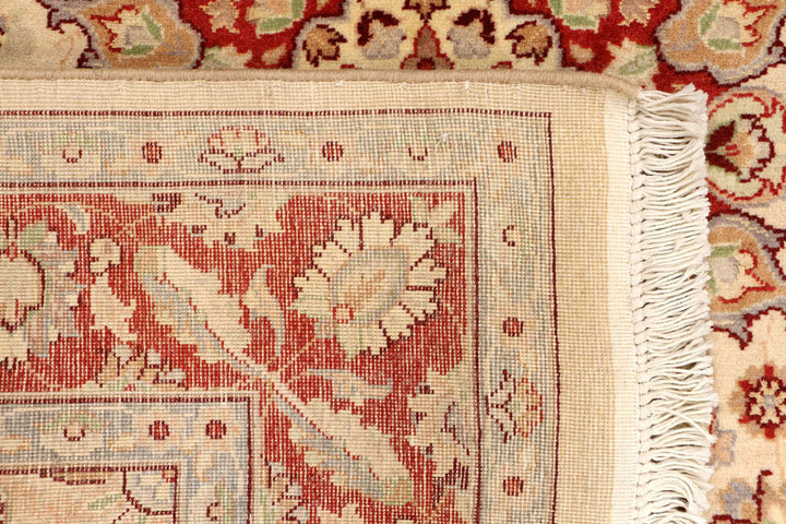 Wheat Kashan 4' 1 x 4' 2 - No. 48405 - ALRUG Rug Store