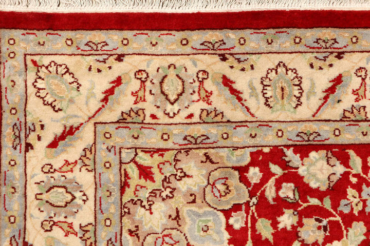 Firebrick Kashan 4' 1 x 4' 1 - No. 48406 - ALRUG Rug Store