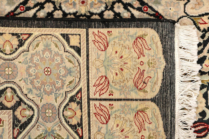 Black Kirman 4' 1 x 6' 3 - No. 48408 - ALRUG Rug Store