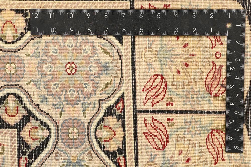 Black Kirman 4' 1 x 6' 3 - No. 48408 - ALRUG Rug Store