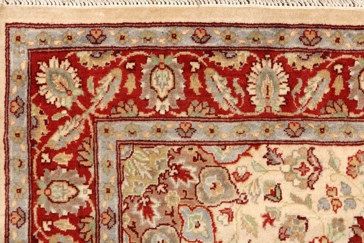 Bisque Kashan 3' 7 x 3' 8 - No. 48409 - ALRUG Rug Store