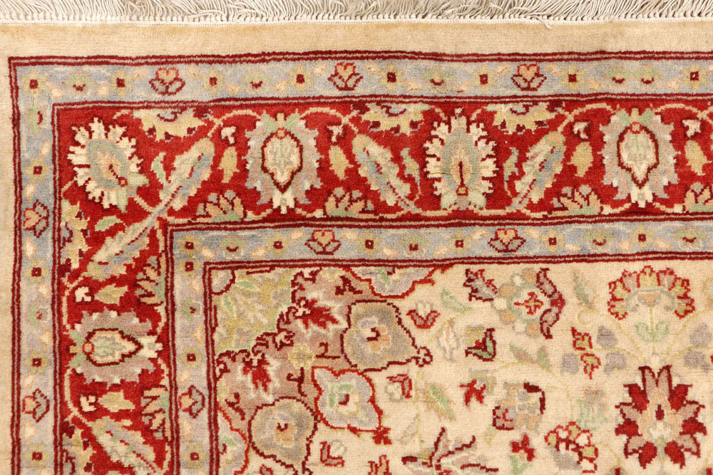 Bisque Kashan 3' 7 x 3' 10 - No. 48410 - ALRUG Rug Store