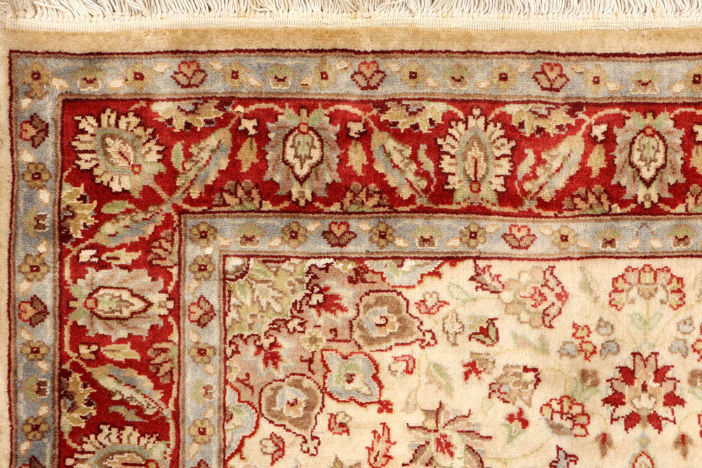 Bisque Kashan 3' 7 x 3' 5 - No. 48414 - ALRUG Rug Store