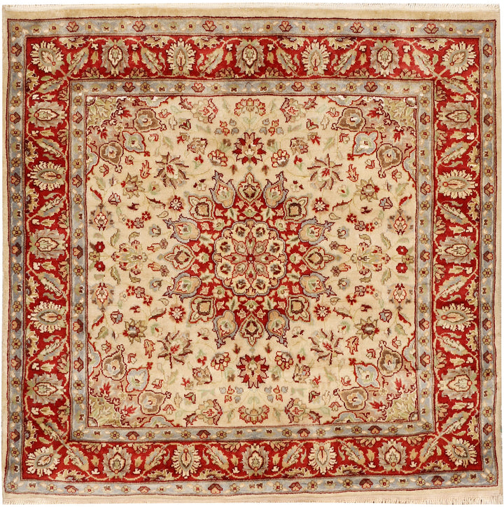 Bisque Kashan 3' 7 x 3' 5 - No. 48414 - ALRUG Rug Store