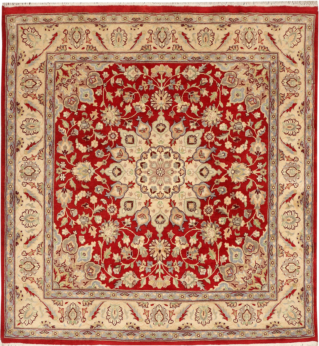 Firebrick Kashan 4' x 4' 3 - No. 48415 - ALRUG Rug Store