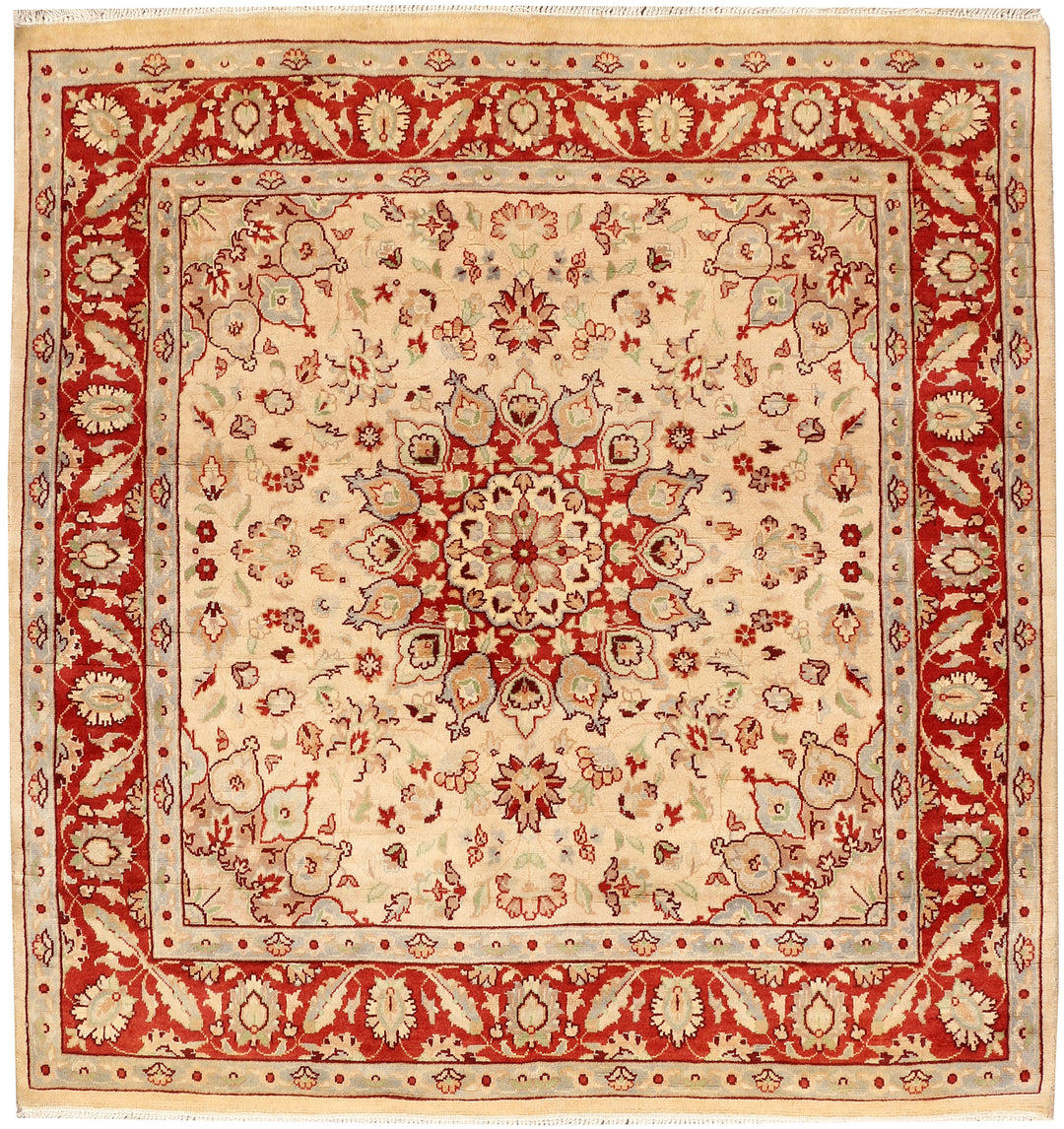 Bisque Kashan 3' 11 x 4' 2 - No. 48416 - ALRUG Rug Store