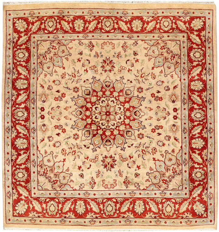 Bisque Kashan 3' 11 x 4' 2 - No. 48416 - ALRUG Rug Store