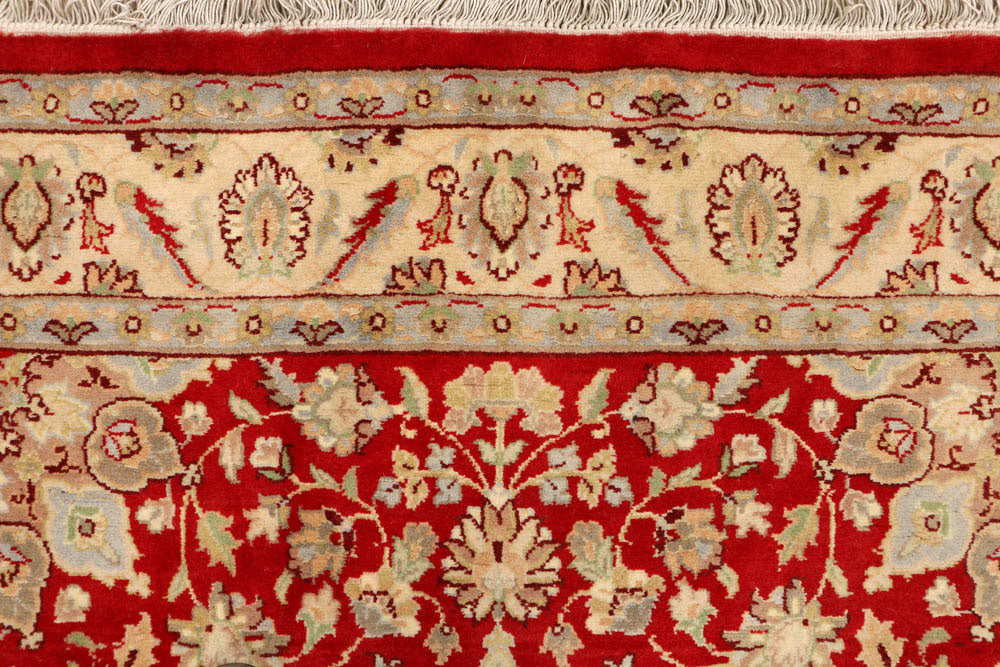 Firebrick Kashan 4' 1 x 4' 2 - No. 48417 - ALRUG Rug Store