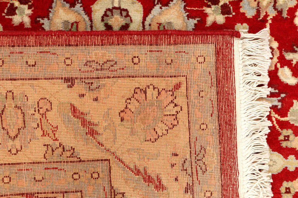 Firebrick Kashan 4' 1 x 4' 2 - No. 48417 - ALRUG Rug Store