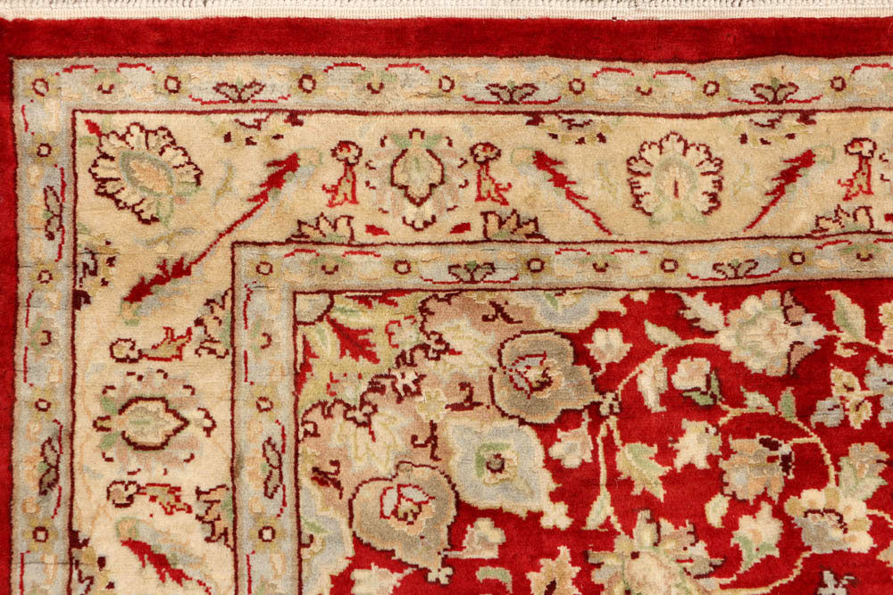 Firebrick Kashan 4' 1 x 3' 10 - No. 48420 - ALRUG Rug Store