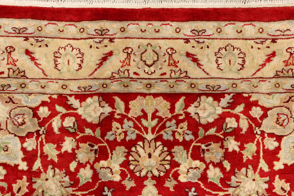 Firebrick Kashan 4' 1 x 3' 10 - No. 48420 - ALRUG Rug Store