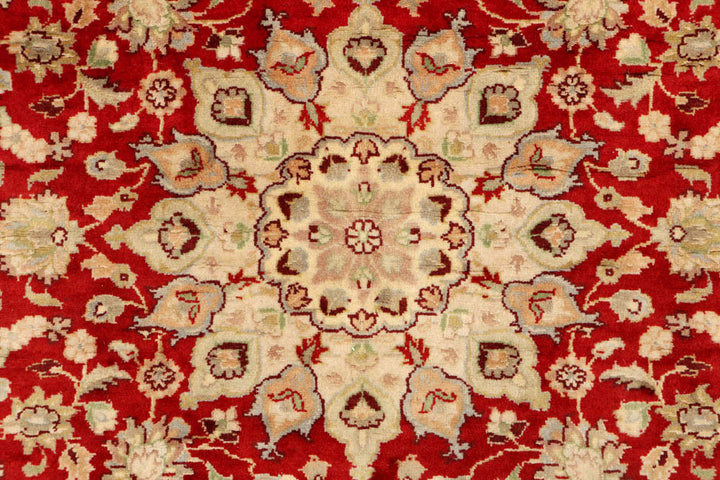 Firebrick Kashan 4' 1 x 3' 10 - No. 48420 - ALRUG Rug Store