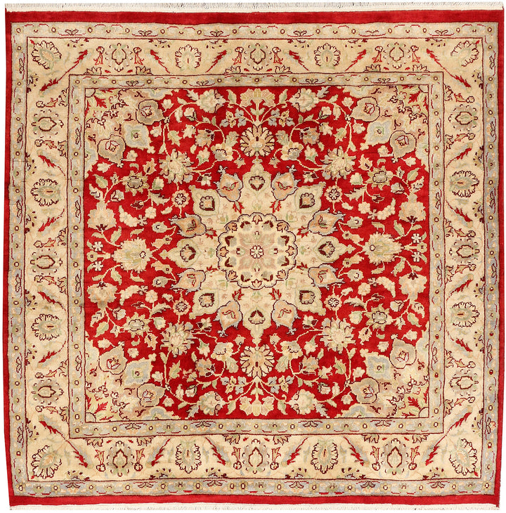 Firebrick Kashan 4' 1 x 3' 10 - No. 48420 - ALRUG Rug Store