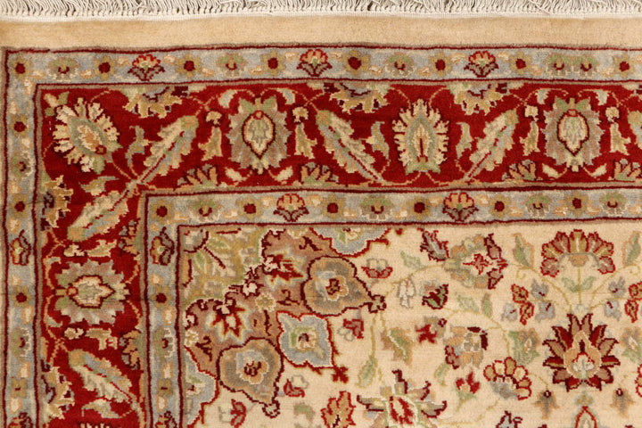 Bisque Kashan 3' 11 x 4' 3 - No. 48422 - ALRUG Rug Store